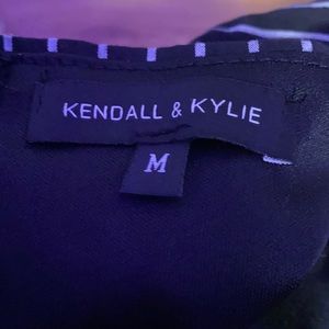 KENDALL + KYLIE striped mini Dress Size Medium
